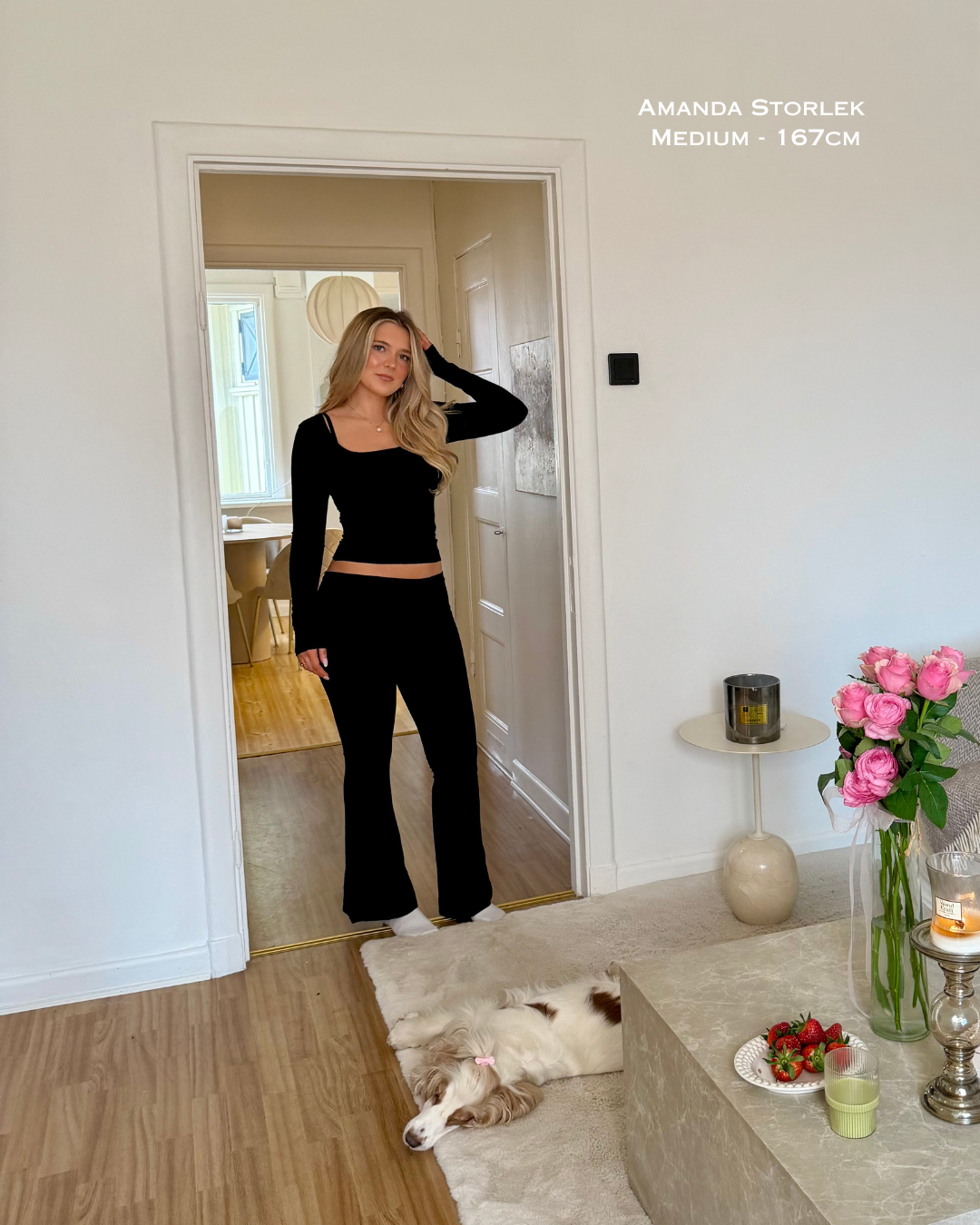 Brunch & Balance - Loungewear Svart set - Bambu
