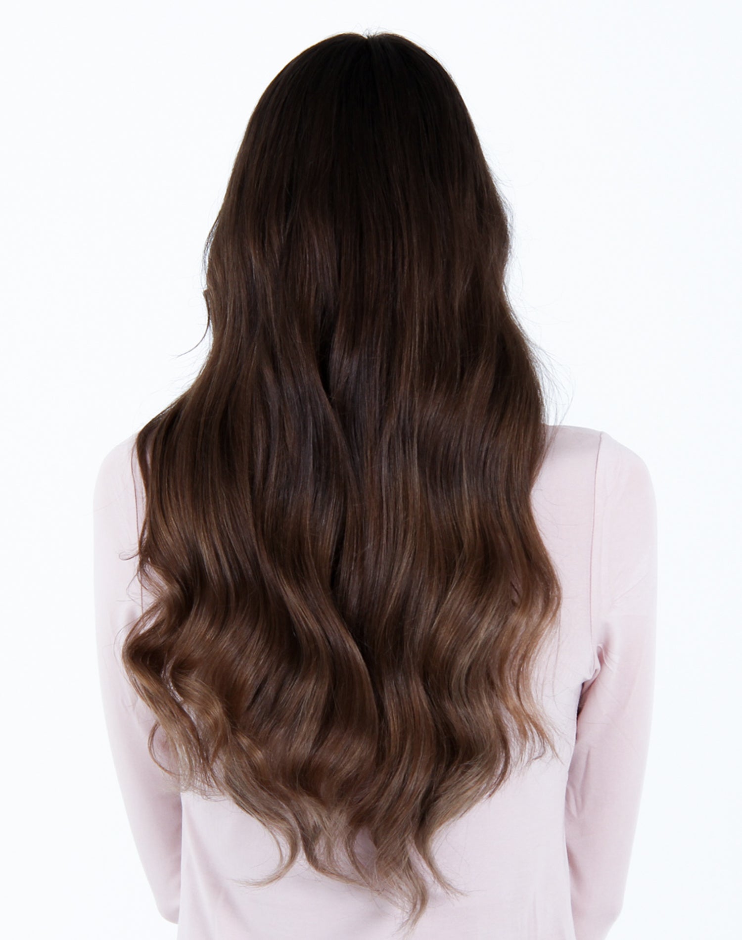 Äkta tejp löshår från Hello Bombshell i färgen #4