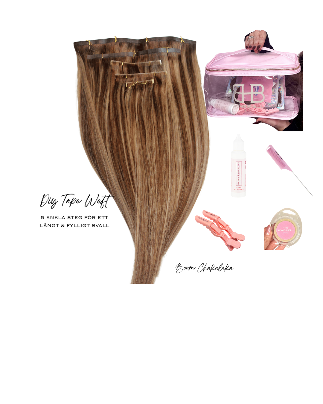 DIY TAPE WEFT- BOOM CHAKALAKA