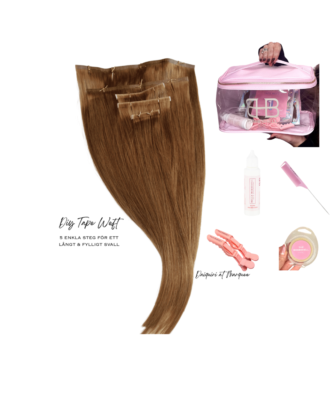 DIY TAPE WEFT- DAIQURI AT MARQUEE