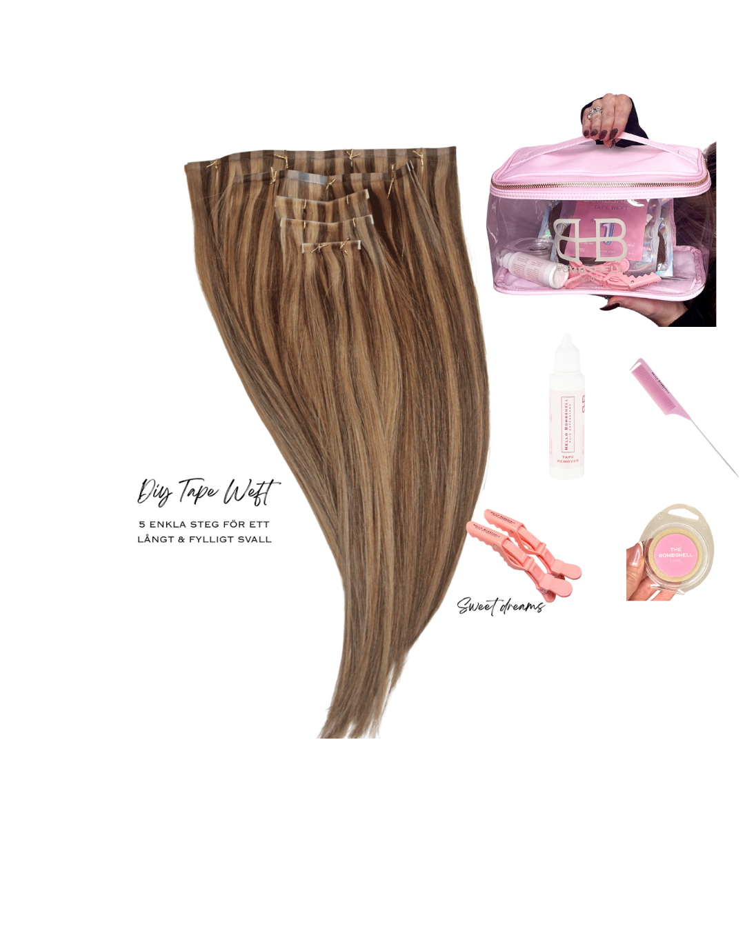 DIY TAPE WEFT- SWEET DREAMS